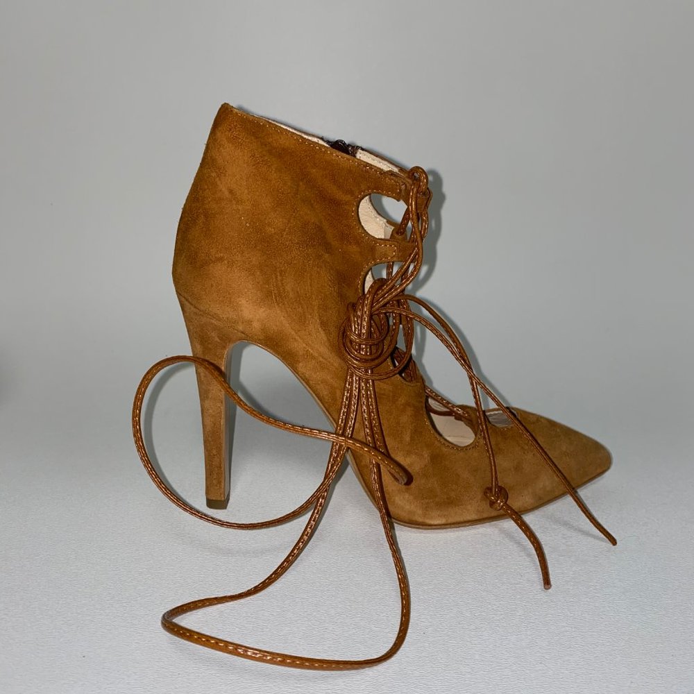 VERA GOMMA Leather Heels Size 38